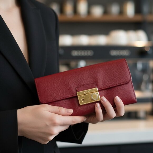 Authentic - Prada Wallet - Picture 1 of 12